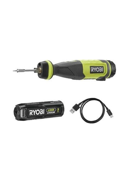 Ryobi RSI4-120 Tek Akülü Kalem Havya 4V 2.0Ah - 5133006146 ürün görseli 1