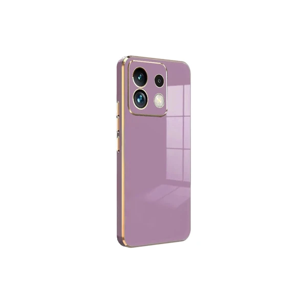 Xiaomi Redmi Note 13 Pro 5g Kılıf Volet Silikon - Mor ürün görseli 1