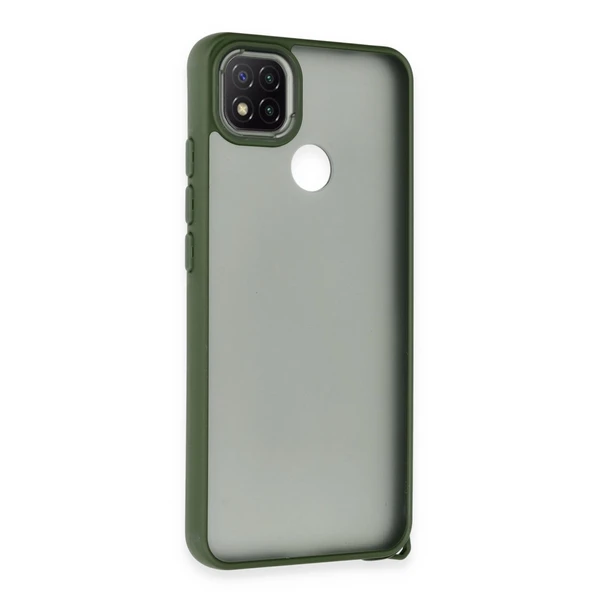 Xiaomi Redmi 9c Kılıf Elegant Kapak - Yeşil ürün görseli 1
