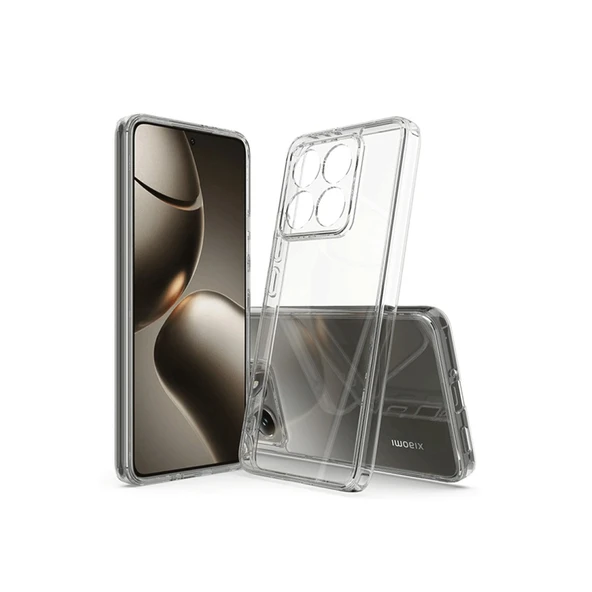 Xiaomi Mi 14t Kılıf Lüx Şeffaf Silikon ürün görseli 1