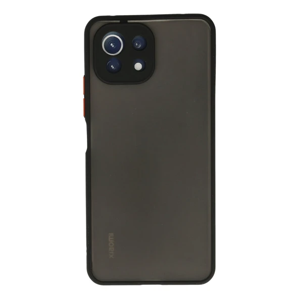 Xiaomi Mi 11 Lite Kılıf Montreal Silikon Kapak - Siyah ürün görseli 1