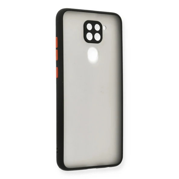 Xiaomi Redmi Note 9 Kılıf Montreal Silikon Kapak - Siyah ürün görseli 1