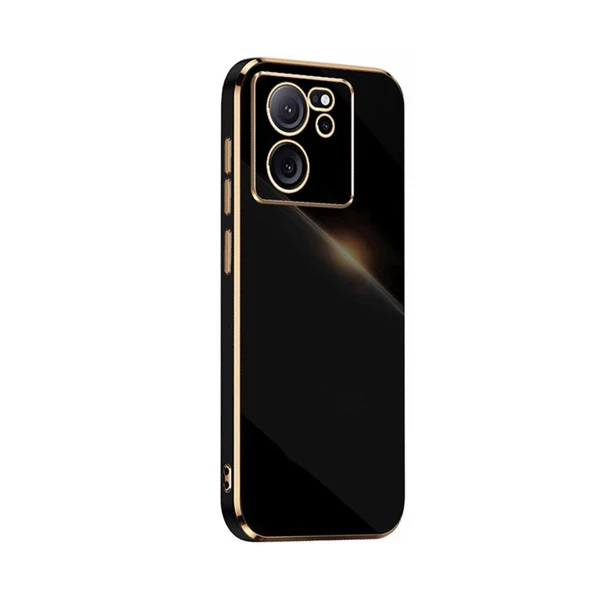 Xiaomi Mi 13t Pro Kılıf Volet Silikon - Siyah ürün görseli 1