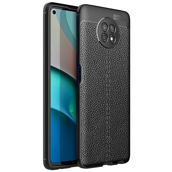 Xiaomi Redmi Note 9 5g Kılıf Auto Focus Kapak - Siyah ürün görseli 1