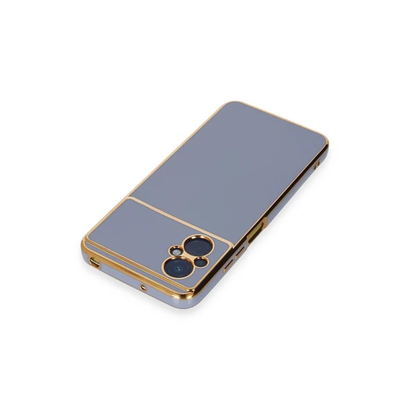 Xiaomi Poco M5 Kılıf Volet Silikon - Mavi - Resim 4
