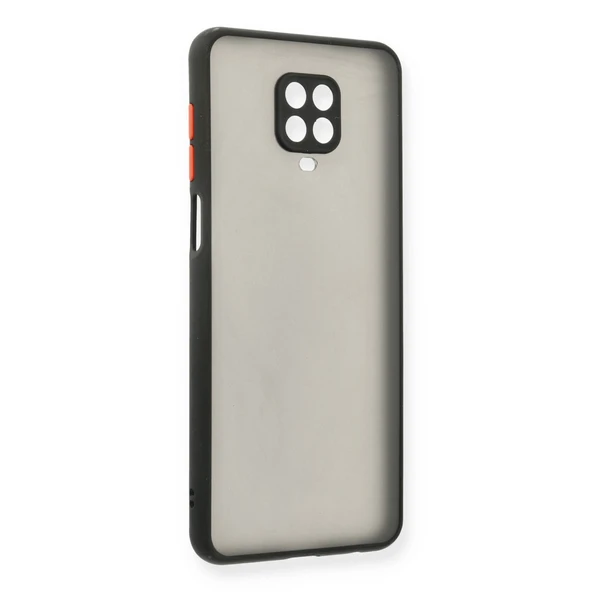 Xiaomi Redmi Note 9 Pro Kılıf Montreal Silikon Kapak - Siyah ürün görseli 1