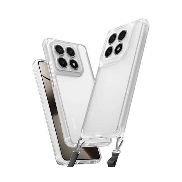 Xiaomi Mi 14t Pro Kılıf Penta Silikon Kılıf - Şeffaf ürün görseli 1