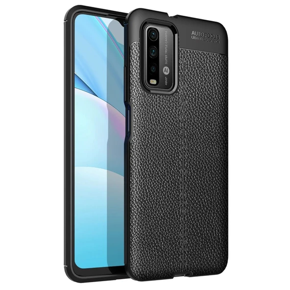 Xiaomi Redmi 9t Kılıf Auto Focus Kapak - Siyah ürün görseli 1