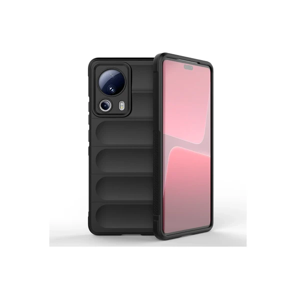 Xiaomi Mi 13 Lite Kılıf Optimum Silikon - Siyah ürün görseli 1