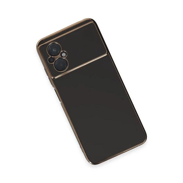 Xiaomi Poco M5 Kılıf Volet Silikon - Siyah - Resim 3