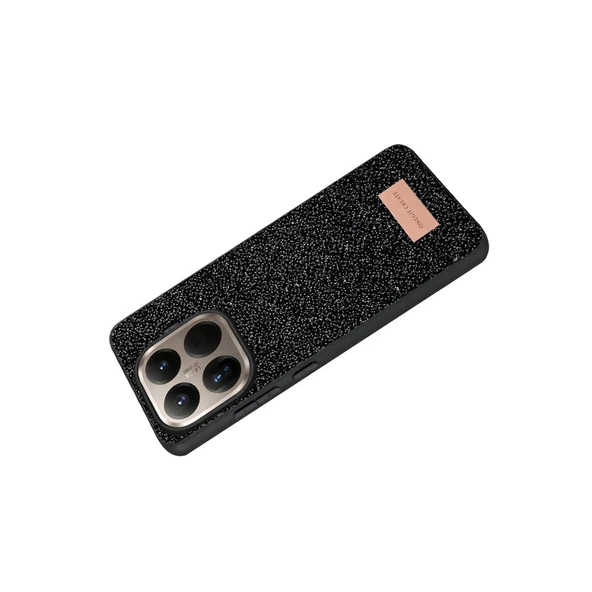 Xiaomi Mi 15t Pro Bright Simli Kapak - Siyah - Resim 4