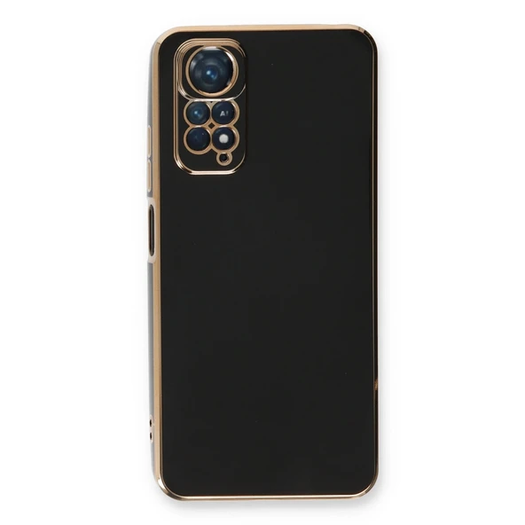 Xiaomi Redmi Note 11 Kılıf Volet Silikon - Siyah - Resim 2