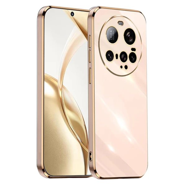 Xiaomi Mi 15 Ultra Kılıf Volet Silikon - Pembe ürün görseli 1