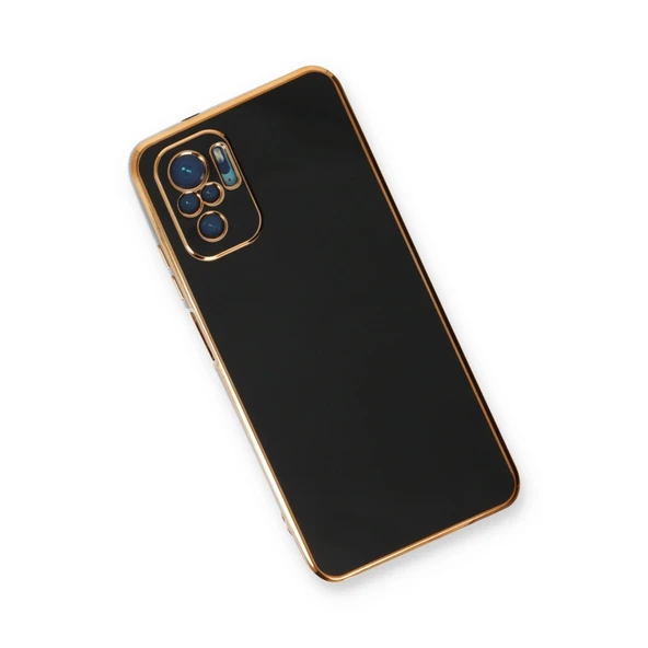 Xiaomi Redmi Note 10 Kılıf Volet Silikon - Siyah - Resim 3