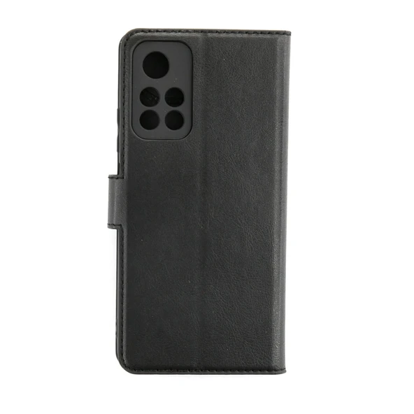 Xiaomi Redmi Note 11t Kılıf Trend S Plus Kapaklı Kılıf - Siyah ürün görseli 1