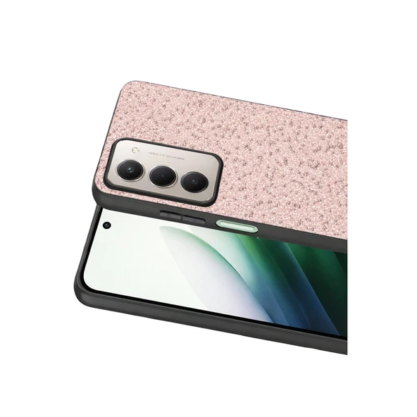 Xiaomi Redmi 15 4g Bright Simli Kapak - Pembe - Resim 2