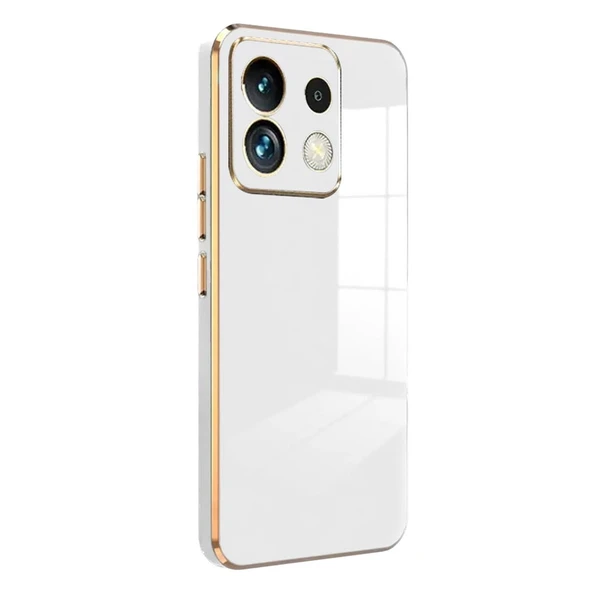 Xiaomi Redmi Note 13 Pro 5g Kılıf Volet Silikon - Beyaz ürün görseli 1