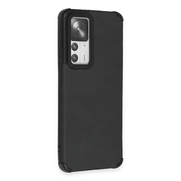 Xiaomi Mi 12t Kılıf Loop Deri Silikon - Siyah - Resim 2