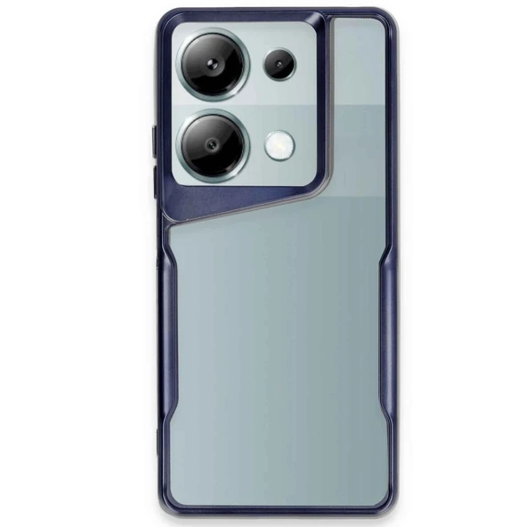 Xiaomi Redmi Note 13 Pro 4g Kılıf Boyi Silikon Kapak - Lacivert ürün görseli 1