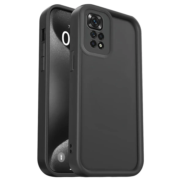 Xiaomi Redmi 10 2022 Kılıf Viera Silikon - Siyah ürün görseli 1