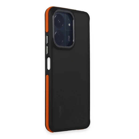 Xiaomi Redmi 13c Harvel Kapak - Turuncu - Resim 2