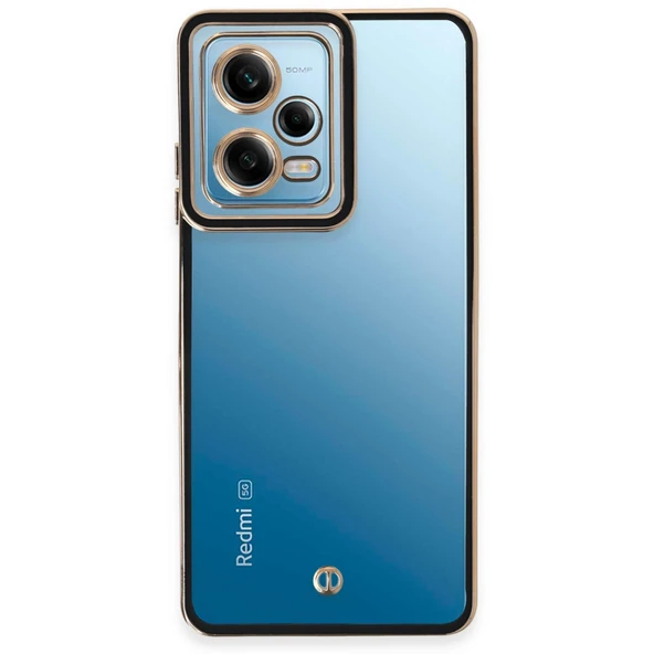 Xiaomi Redmi Note 12 5g Kılıf Liva Lens Silikon - Siyah ürün görseli 1