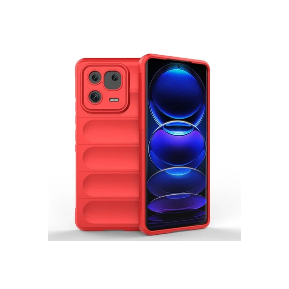 Xiaomi Mi 13 Pro Kılıf Optimum Silikon - Kırmızı ürün görseli 1