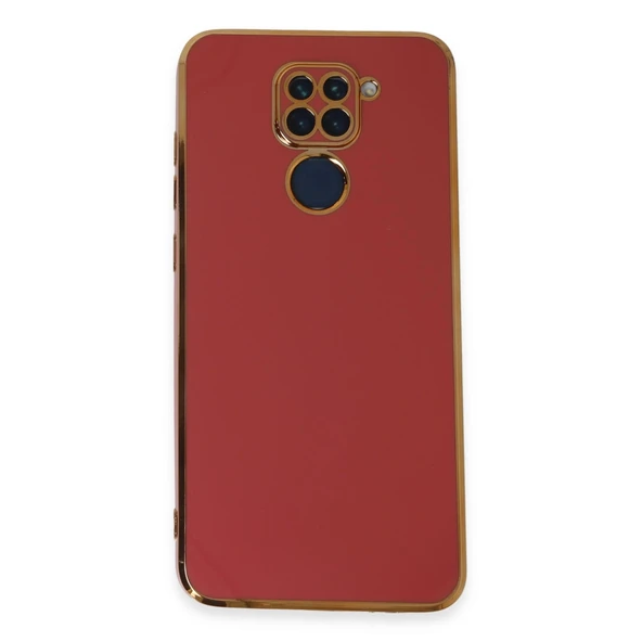 Xiaomi Redmi Note 9 Kılıf Volet Silikon - Kırmızı ürün görseli 1
