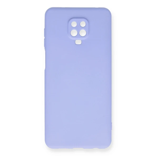 Xiaomi Redmi Note 9 Pro Kılıf Nano İçi Kadife Silikon - Lila ürün görseli 1