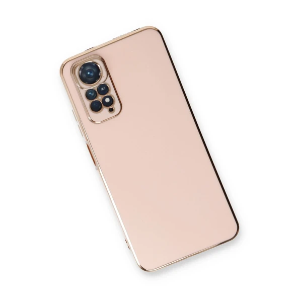 Xiaomi Redmi Note 11 Kılıf Volet Silikon - Pembe - Resim 2