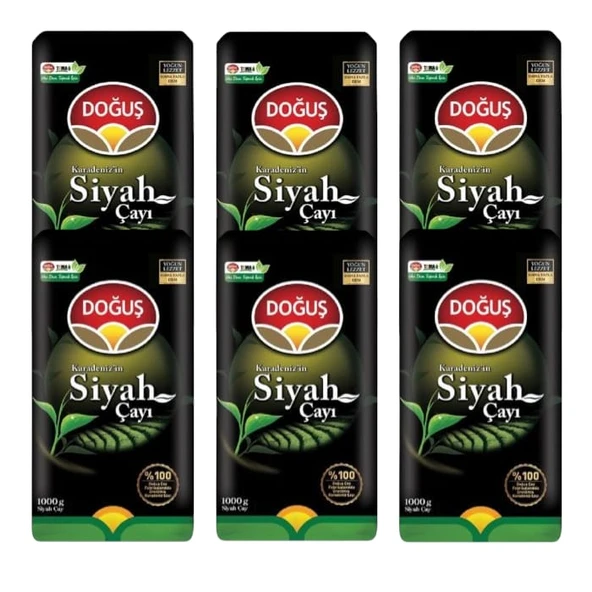 Doğuş Siyah Çay 1 kg (6 adet) ürün görseli 1