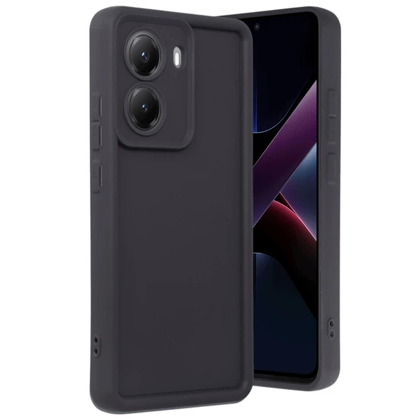 Xiaomi Poco X7 Pro Viera Silikon - Siyah ürün görseli 1