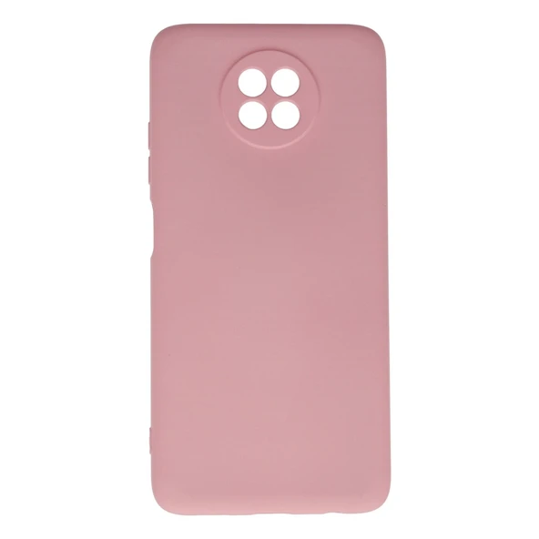 Xiaomi Redmi Note 9 5g Kılıf Nano İçi Kadife Silikon - Pembe ürün görseli 1