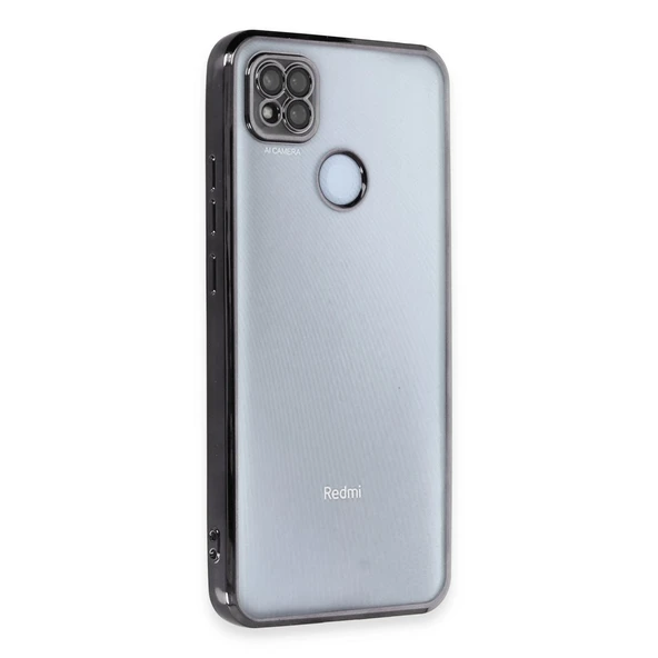 Xiaomi Redmi 9c Kılıf Kamera Korumalı Lensli Silikon - Siyah ürün görseli 1