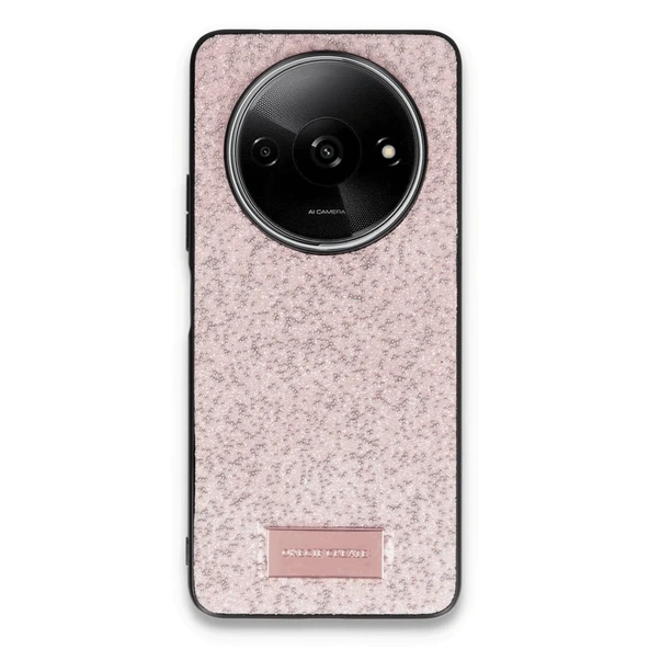 Xiaomi Redmi A3 4g Bright Simli Kapak - Pembe ürün görseli 1