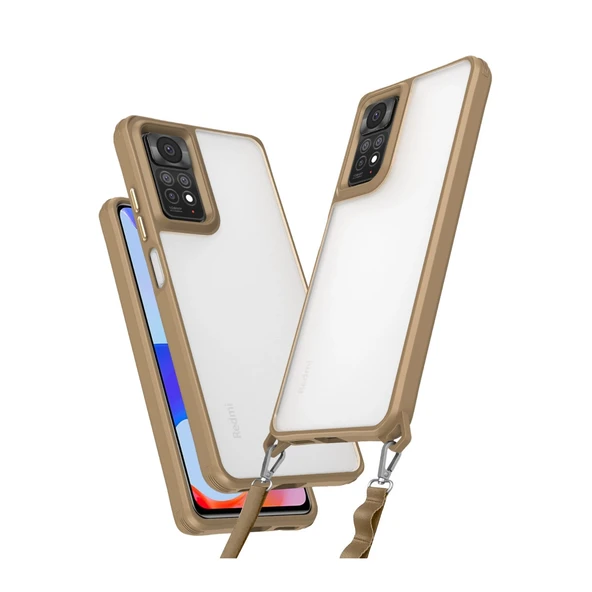 Xiaomi Redmi Note 11 Pro Kılıf Penta Silikon Kılıf - Çöl Titanyum ürün görseli 1