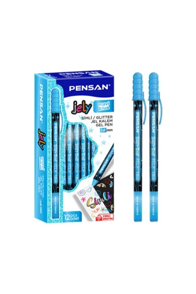 Simli Jel Tükenmez Kalem 1.0 mm ürün görseli 1