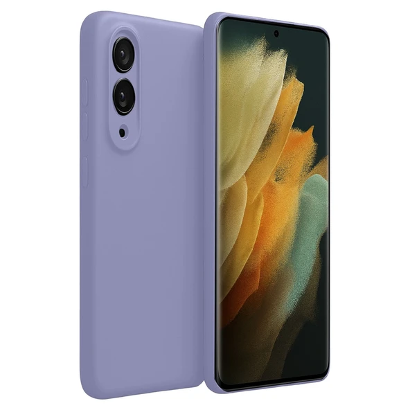 Samsung Galaxy S25 Edge First Silikon - Lila ürün görseli 1