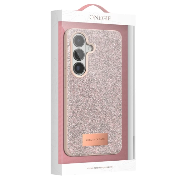 Samsung Galaxy S26 Plus Bright Simli Kapak - Siyah - Resim 4
