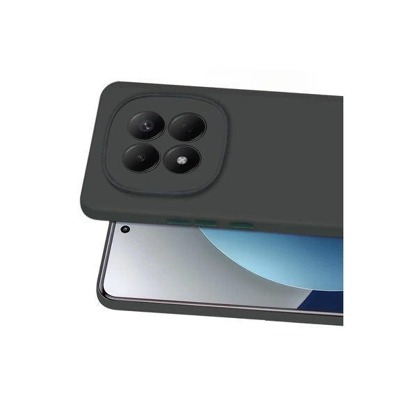 Xiaomi Redmi Note 15 4g First Silikon - Koyu Yeşil - Resim 2