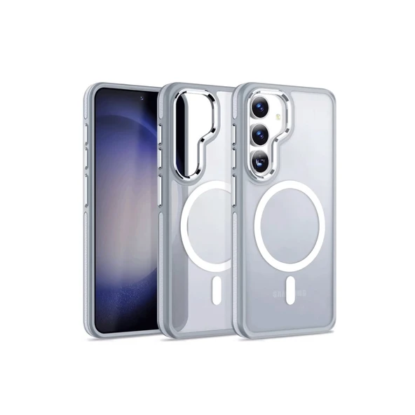 Samsung Galaxy S24 Winner Magsafe Kapak - Gri ürün görseli 1