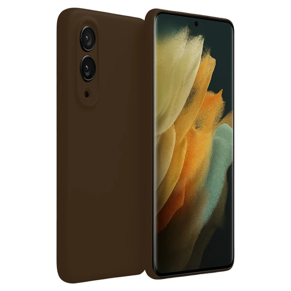 Samsung Galaxy S25 Edge First Silikon - Kahverengi ürün görseli 1