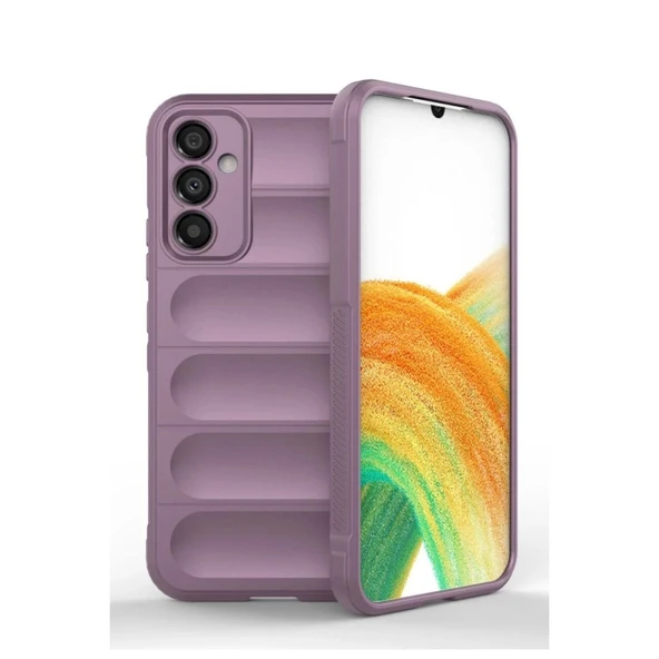 Samsung Galaxy A15 4g Kılıf Optimum Silikon - Mor ürün görseli 1