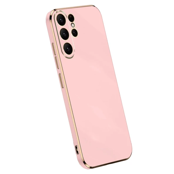 Samsung Galaxy S24 Ultra Kılıf Volet Silikon - Pembe ürün görseli 1
