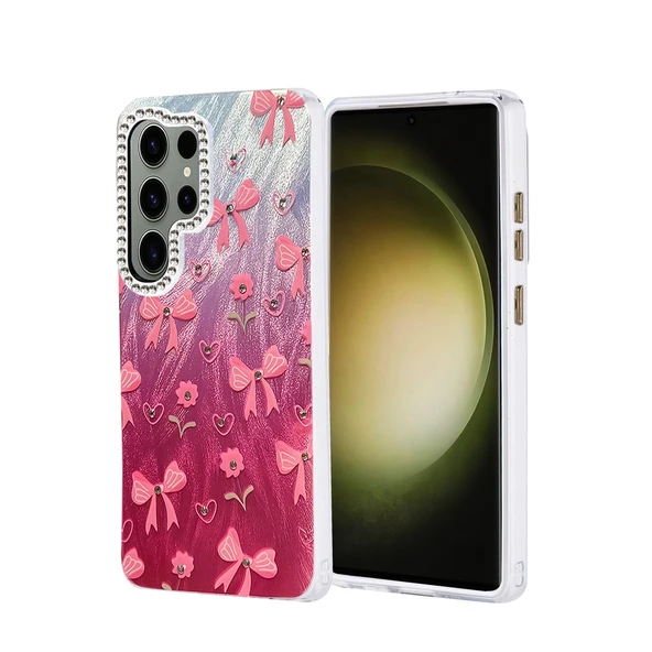 Samsung Galaxy S25 Ultra Kılıf Blade Aynalı Desenli Kapak - Desen 3 ürün görseli 1