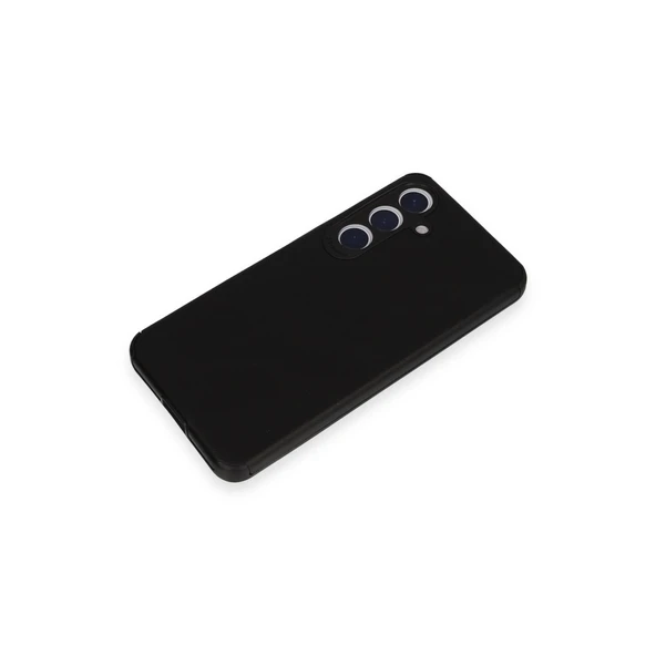 Samsung Galaxy S24 Kılıf Loop Deri Silikon - Siyah - Resim 4