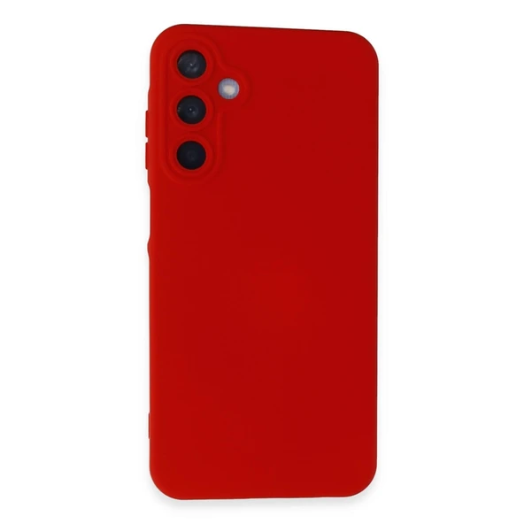 Samsung Galaxy A15 4g Kılıf Nano İçi Kadife Silikon - Kırmızı ürün görseli 1