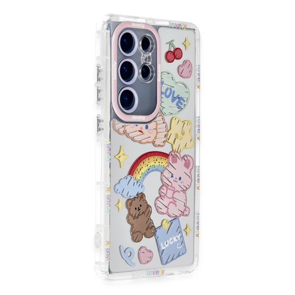 Samsung Galaxy S23 Ultra Kılıf Reflexion Desenli Kapak - Desen 4 ürün görseli 1