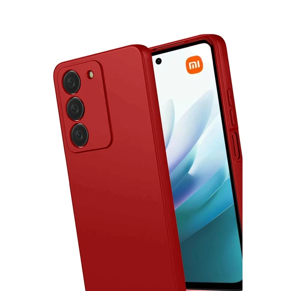 Xiaomi Redmi 15 4g First Silikon - Kırmızı - Resim 3