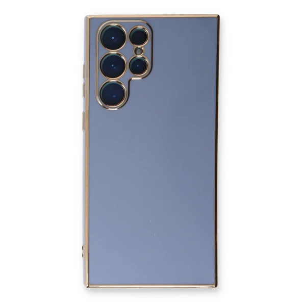 Samsung Galaxy S22 Ultra Kılıf Volet Silikon - Mavi ürün görseli 1